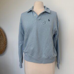 Polo Ralph Lauren Lightweight Fleece Long Sleeve Polo (please read description!)